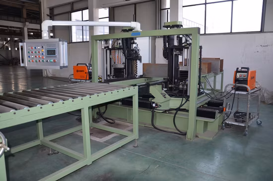 Distribution Transformer Production Line Side Seam Automatic Welding Machine for Corrugated Fin Tank Forming