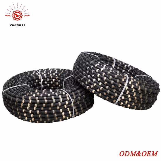 Электрическая канатная пила с двигателем на постоянных магнитах мощностью 30 кВт для резки железобетона