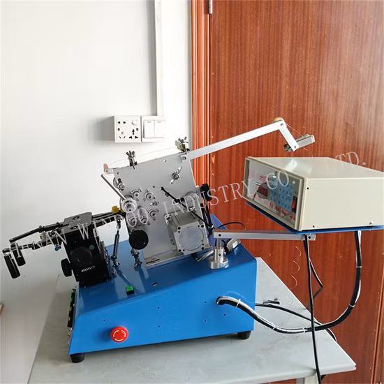 Точная 7-дюймовая машина для намотки тороидального сердечника с боковым скольжением для обмотки сердечника трансформатора