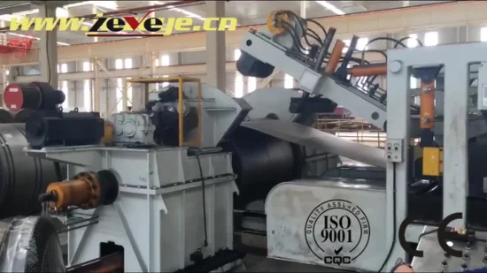 Высокоскоростная машина непрерывной продольной резки толстого материала, катаная сталь/HR/HRPO/кремниевая сталь/HRSC