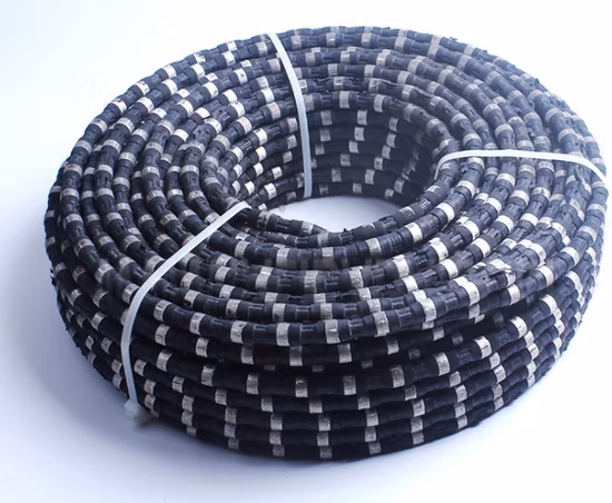 Проволочная пила с двигателем с постоянным магнитом мощностью 55/75 кВт для резки в карьерах